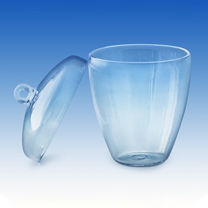 Quartz Crucibles w/Lids CL150