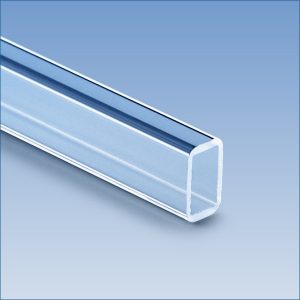 Clear Fused Quartz Rectangular Tubing RT2X4